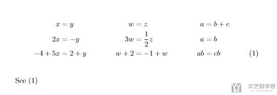 LaTeX 数学公式总结