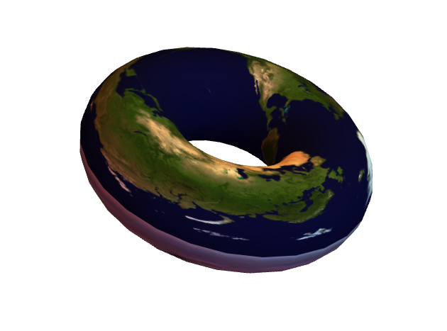 如果地球是圆环